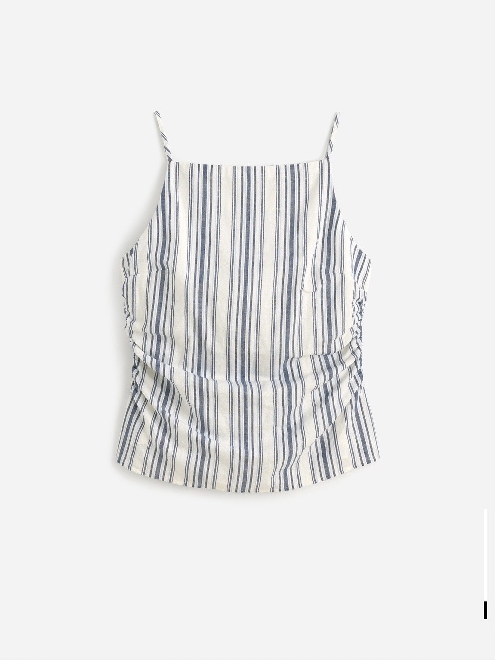 Madewell Ruched Square Neck Tank - Picture 3 of 9